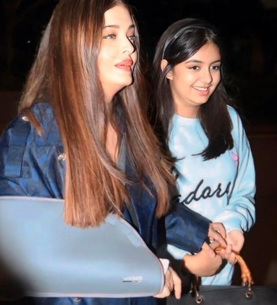 Aishwarya Rai Bachchan and her Daughter