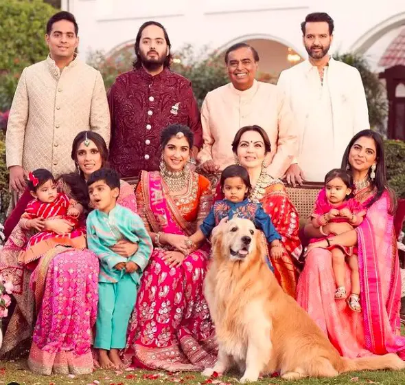 Mukesh Ambani's Family